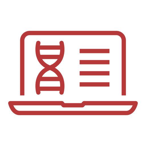 Biometric computer science icon