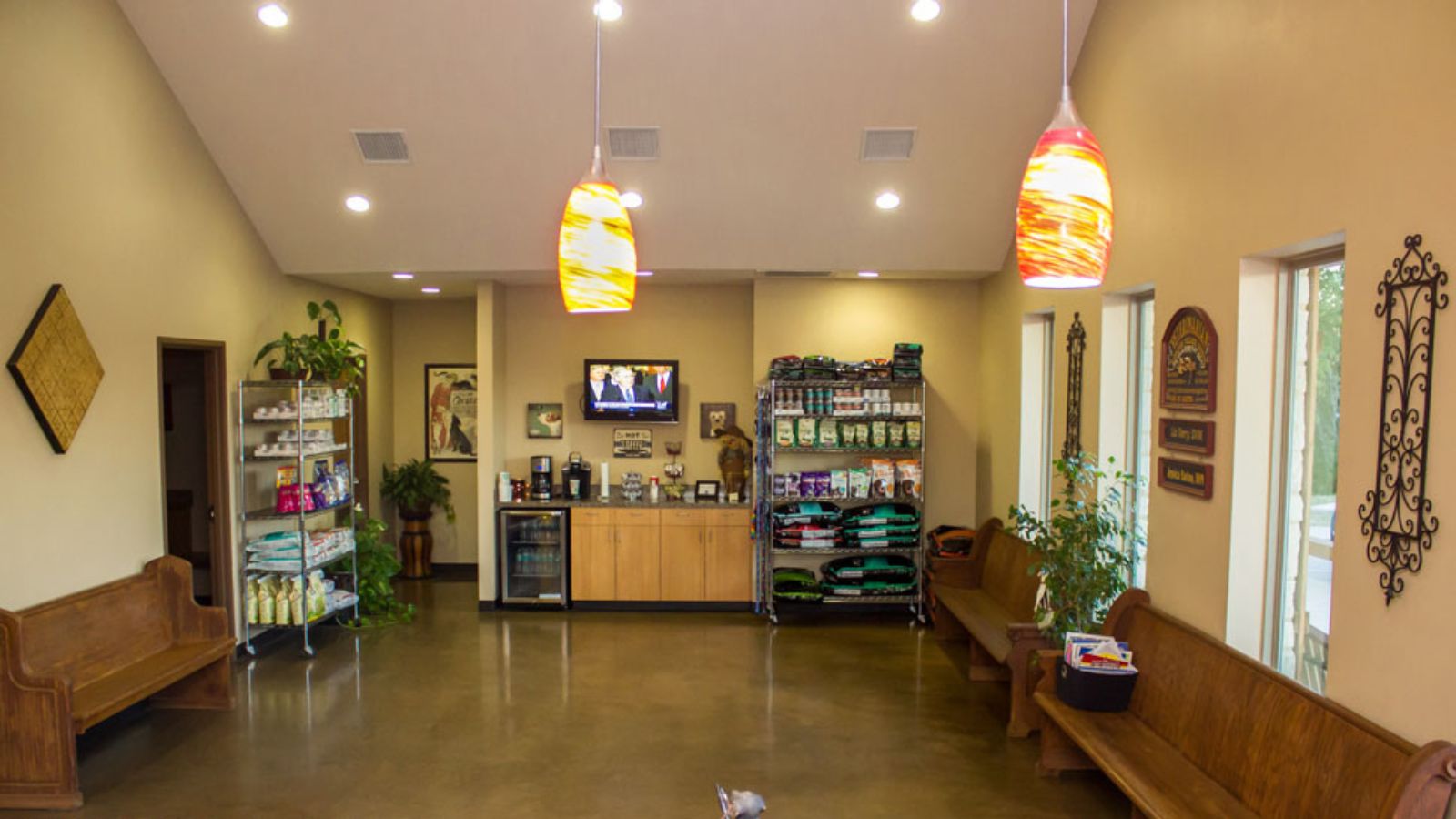 Athens Animal Clinic lobby